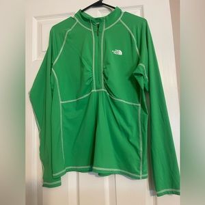 Women’s The North Face 1/4 zip pullover XL